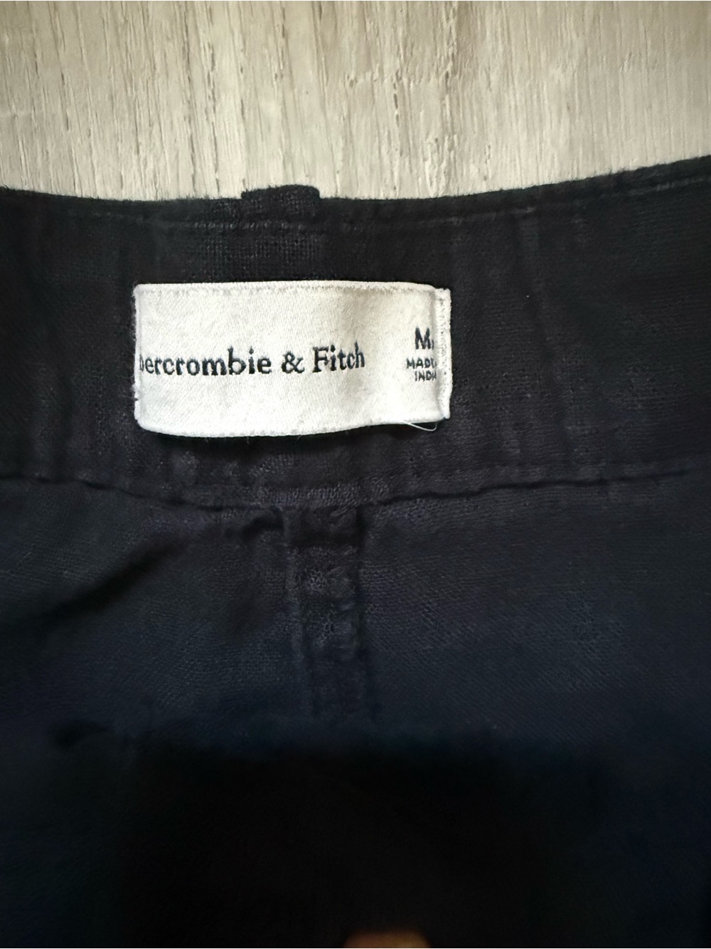 Abercrombie & Fitch Linen Blend Trousers - Picture 2 of 3
